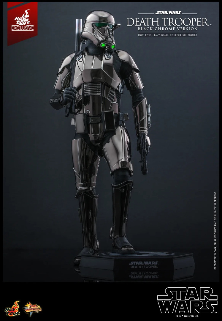 Star Wars: Death Trooper Black Chrome 1:6 Scale Figure Exclusive