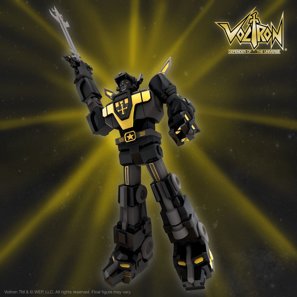 Voltron Ultimates Action Figure Voltron (Galaxy Black) 18 cm