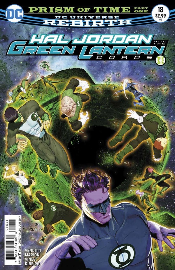 DC Comics -  Hal Jordan and the Green Lantern Corps #18 - EN