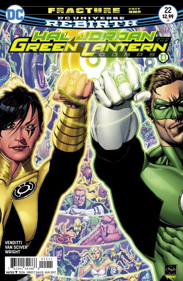 DC Comics -  Hal Jordan and the Green Lantern Corps #22 - EN