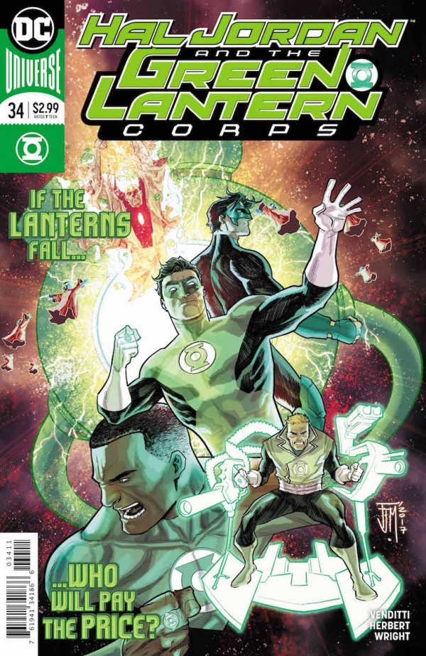 DC Comics -  Hal Jordan and the Green Lantern Corps #34 - EN