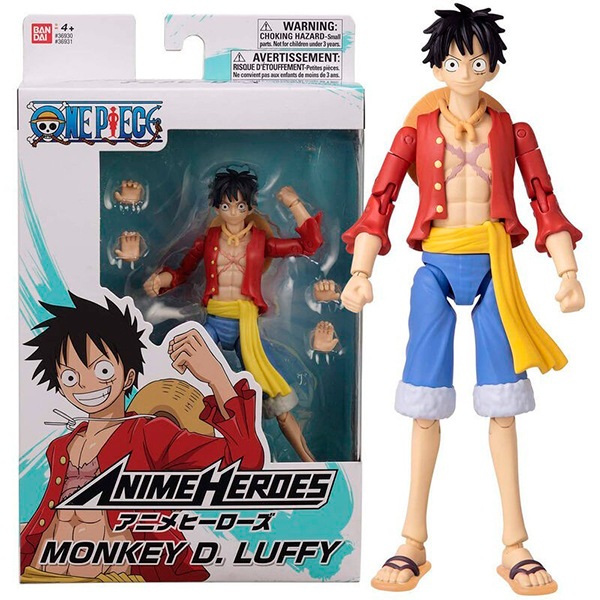 Anime Heroes Action Figure: One Piece Luffy 17 cm