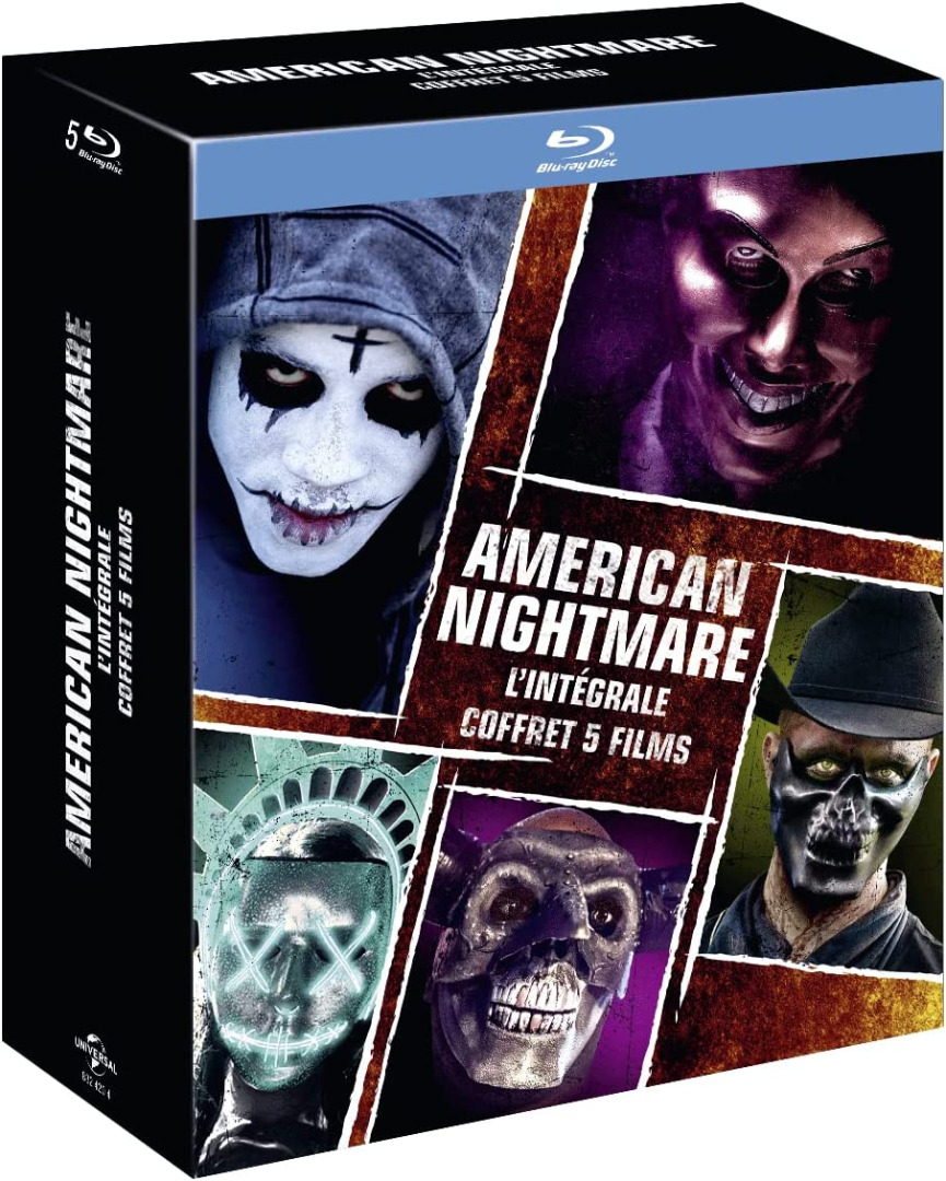 American Nightmare Coleção Completa 1/2/3/4/5 Blu-Ray (Novo)