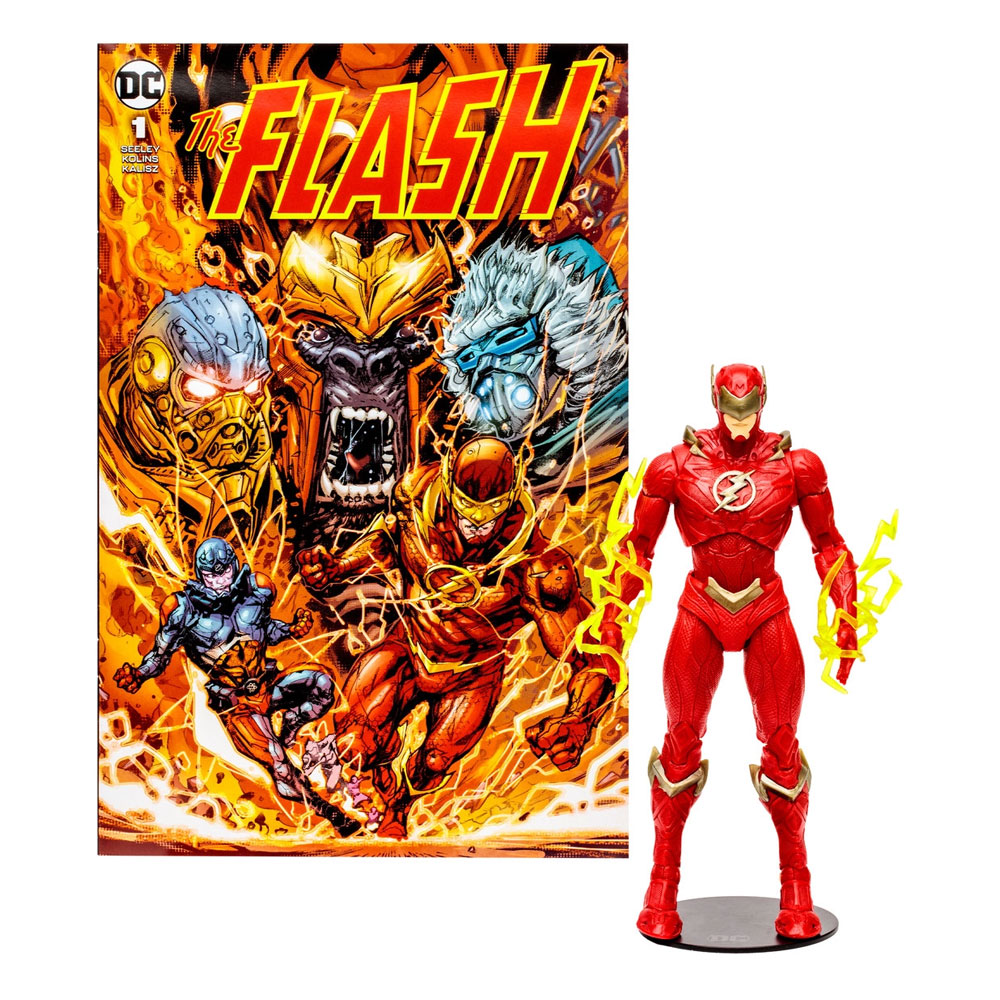 DC Direct Page Punchers Action Figure The Flash Barry Allen The Flash Comic