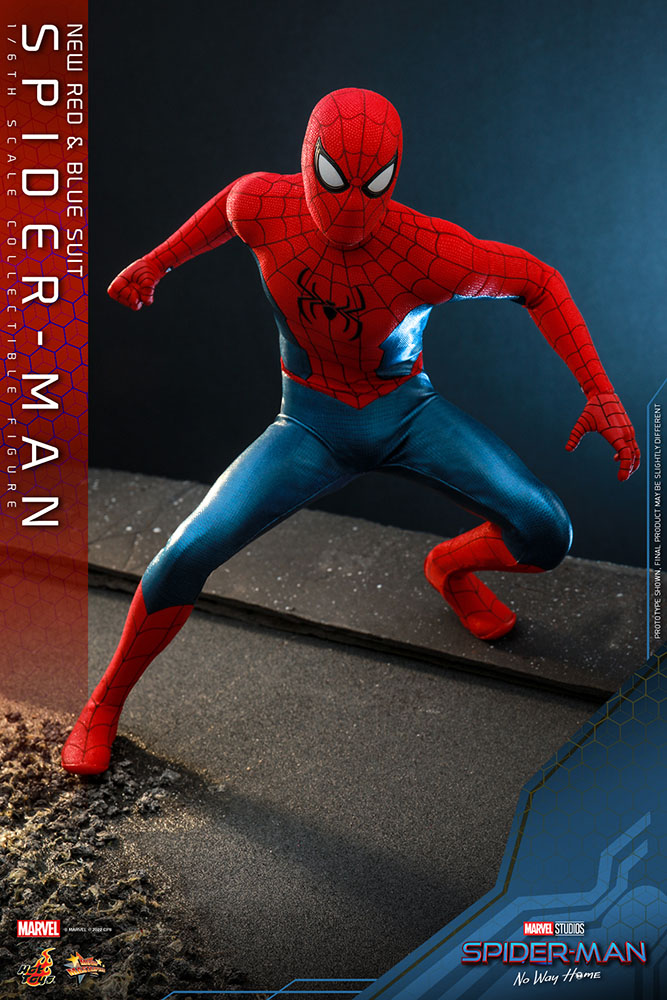 Spider-Man: No Way Home Movie Masterpiece Action Figur 1/6 Spider-Man 28 cm