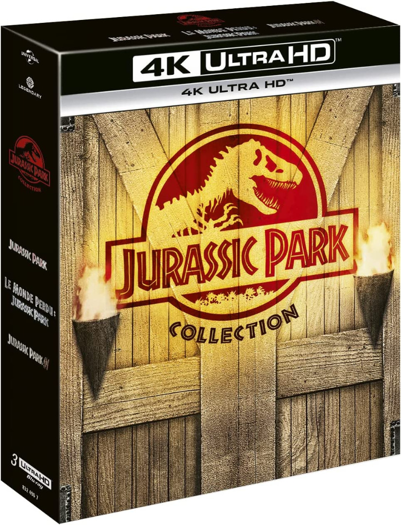 Jurassic Park Collection Blu-Ray (Novo)