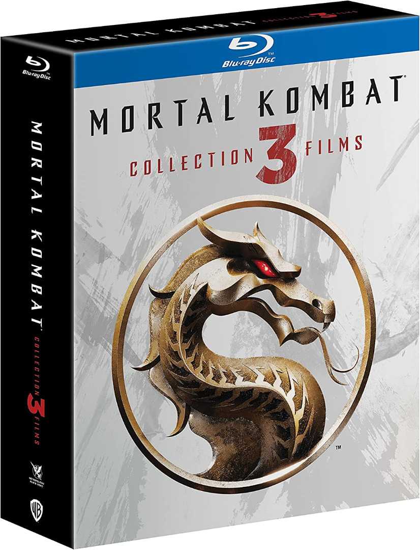 Mortal Kombat Kollection Triology Blu-Ray (Novo)