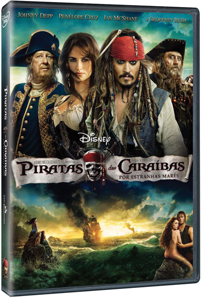 Pirata das Caraíbas: Por Estranhas Marés DVD (Seminovo)