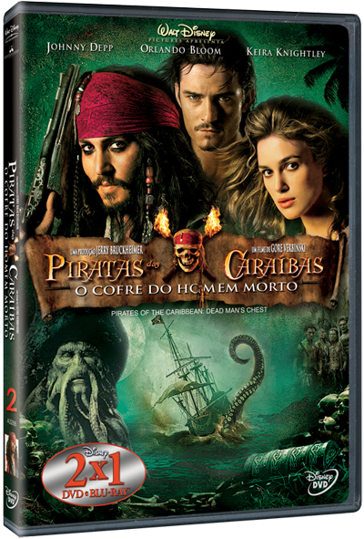 Pirata das Caraíbas: O Cofre do Homem Morto DVD (Seminovo)