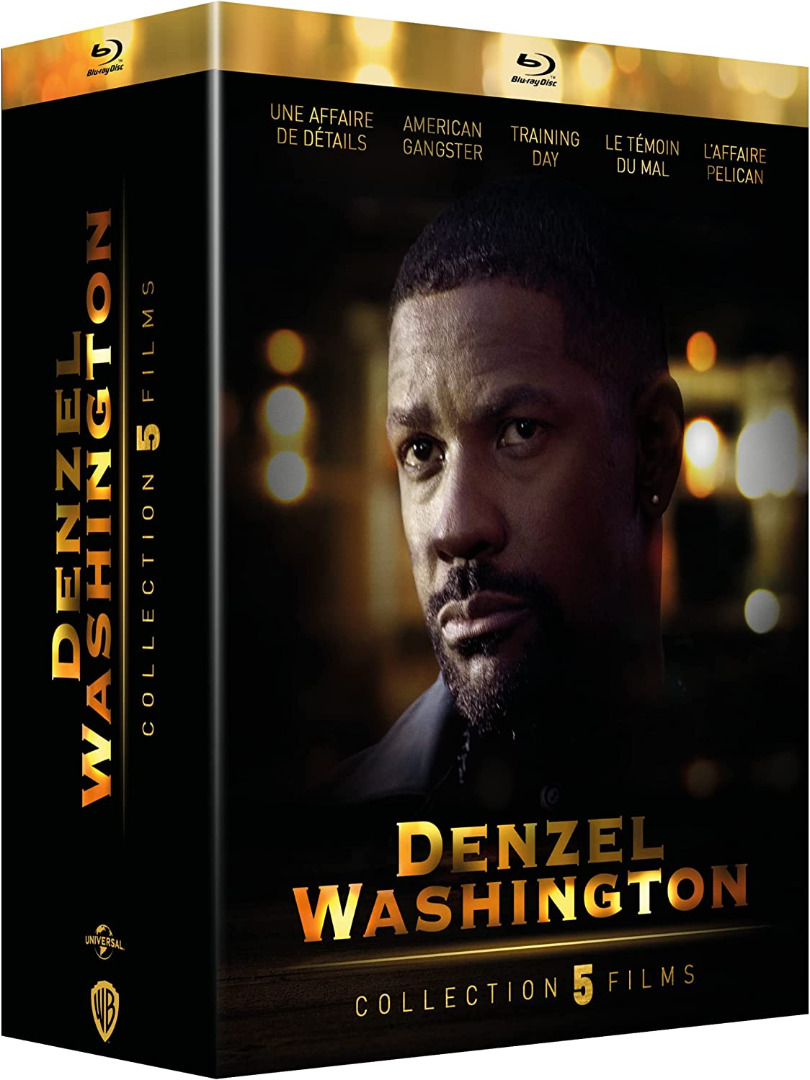 Denzel Washington Collection (5 Filmes) Blu-Ray (Novo)