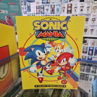 Sonic Mania Game Hardcover Artbook