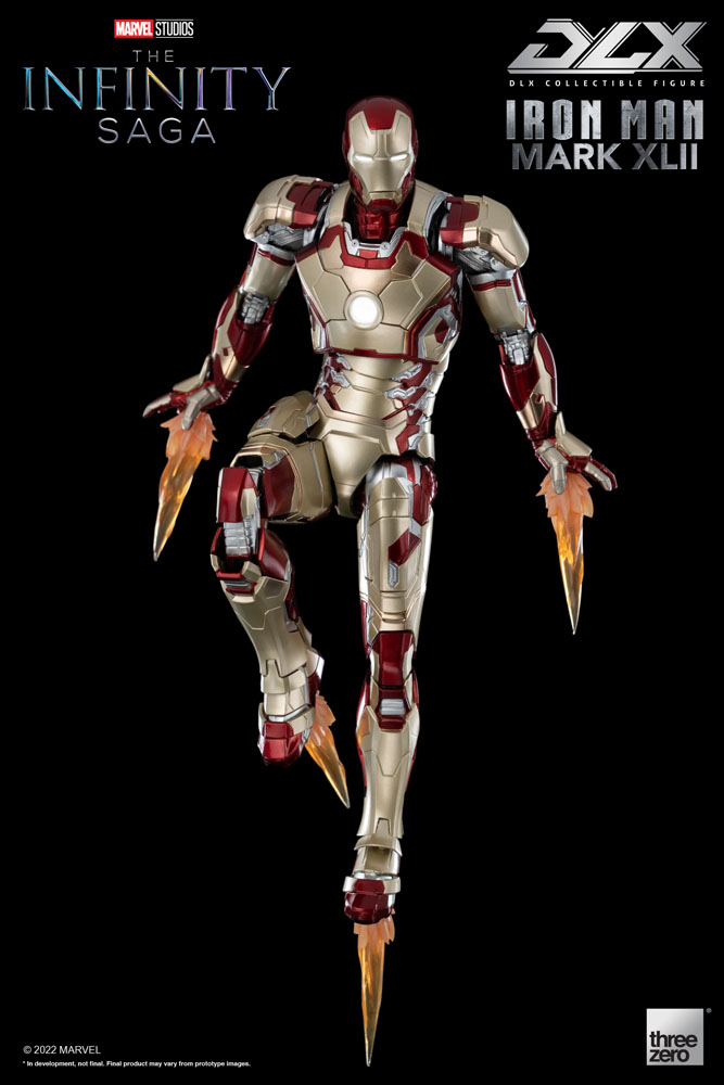 Infinity Saga DLX Action Figure 1/12 Iron Man Mark 42 17 cm