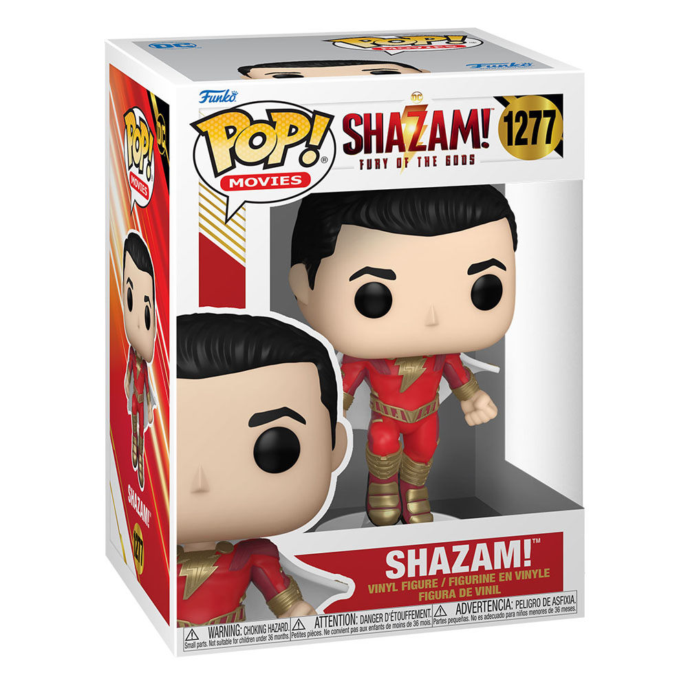 Shazam! POP! Movies Vinyl Figures Shazam 9 cm