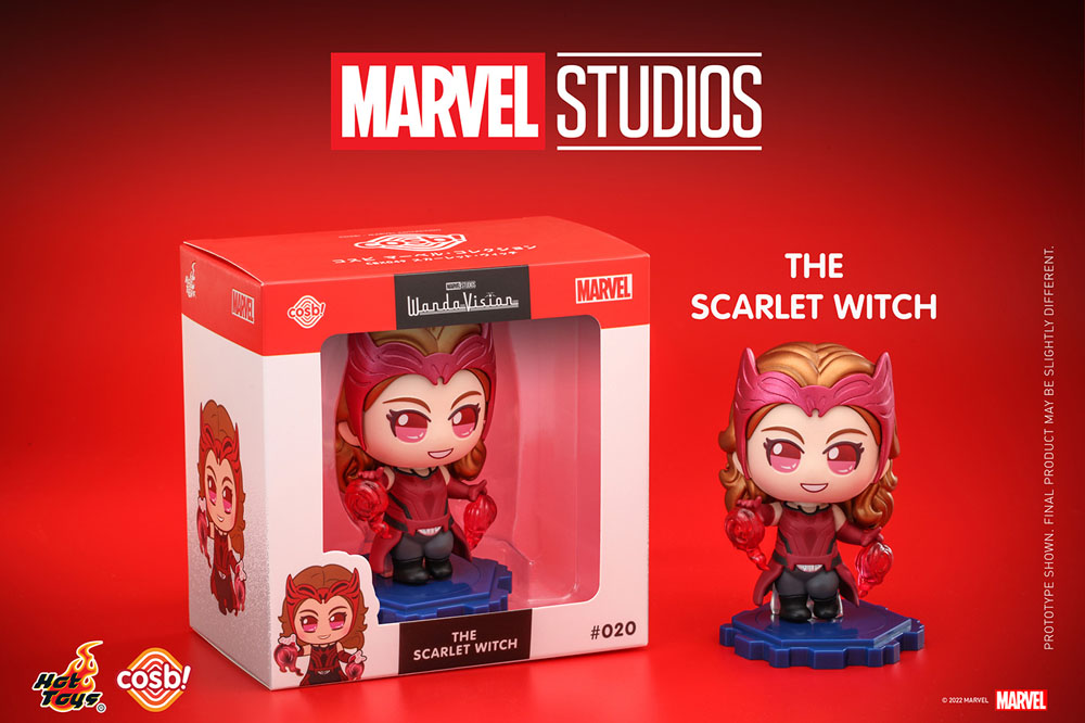 WandaVision Cosbi Mini Figure Scarlet Witch 8 cm