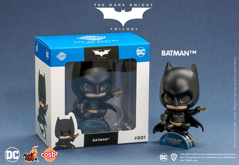 The Dark Knight Trilogy Cosbi Mini Figure Batman 8 cm