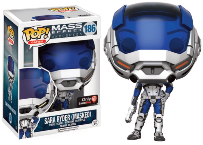 Pop! Games: Mass Effect Andromeda - Sara Ryder Masked Limited Edition 10 cm