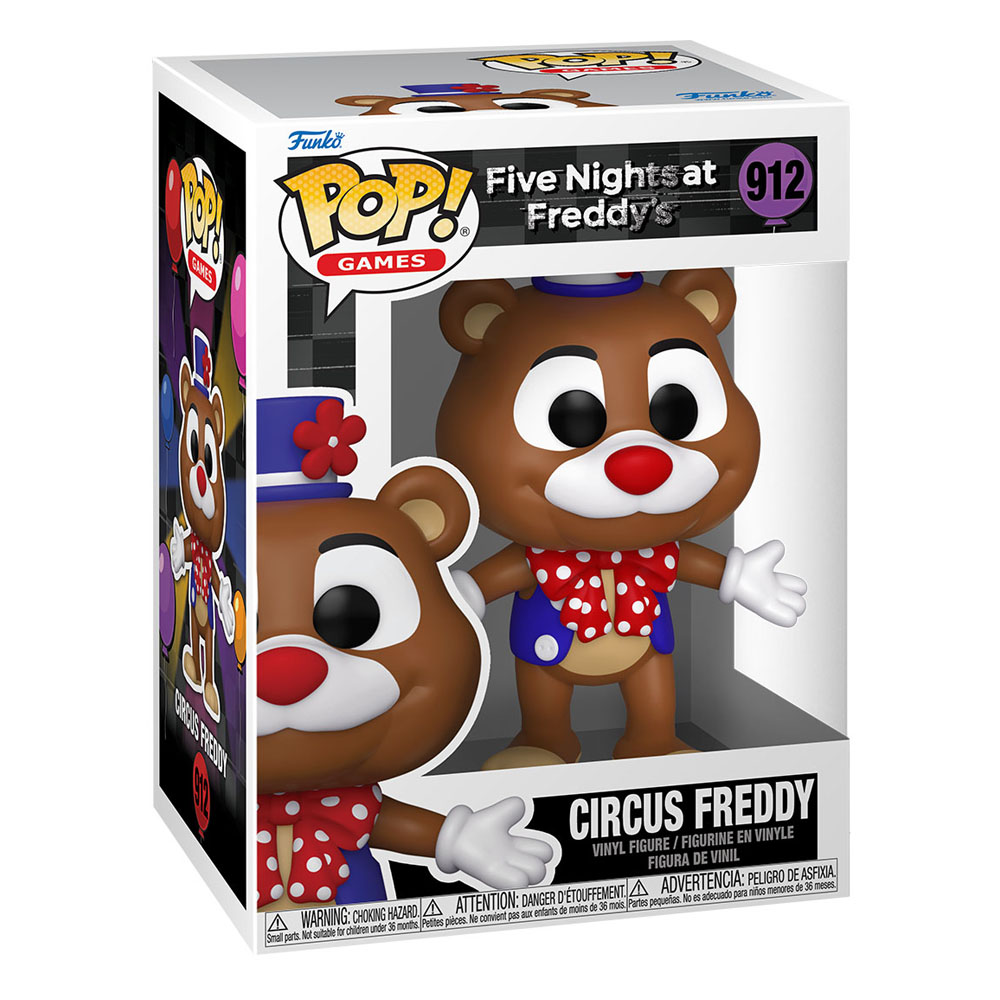Five Nights at Freddy's Security Breach POP! Vinyl Figure Circus Freddy 9cm