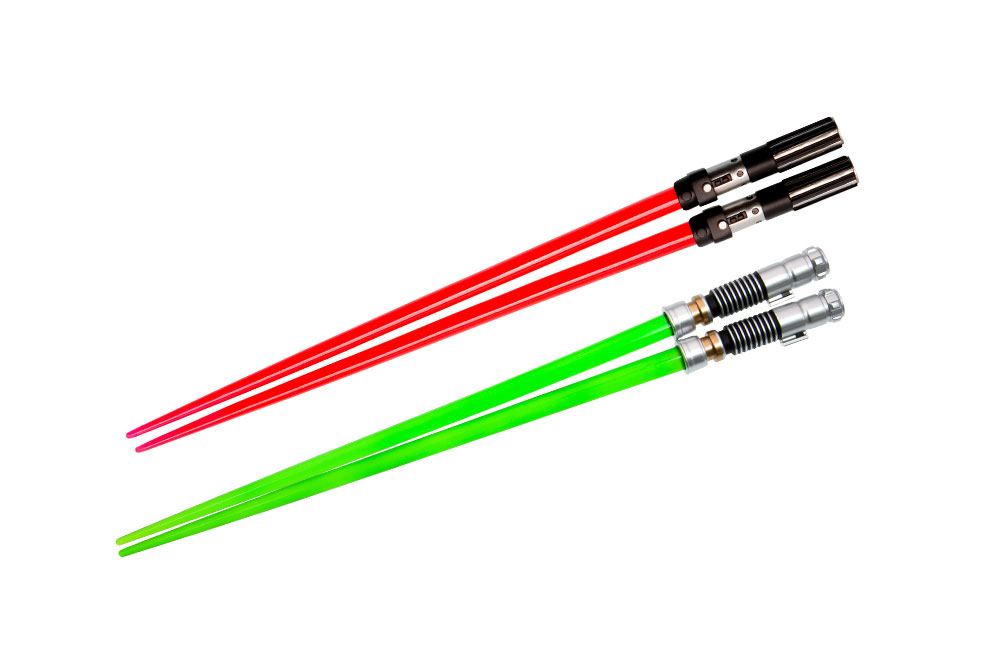 Star Wars Chopstick Darth Vader & Luke Skywalker Lightsaber Chopstick Battl