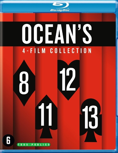 Ocean's Collection - 4 Filmes Blu-Ray (Novo)