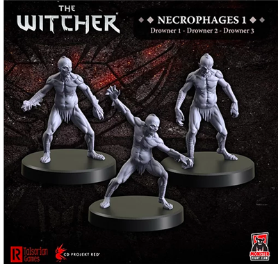 MFC - The Witcher Miniatures - Necrophages 1 - Drowners