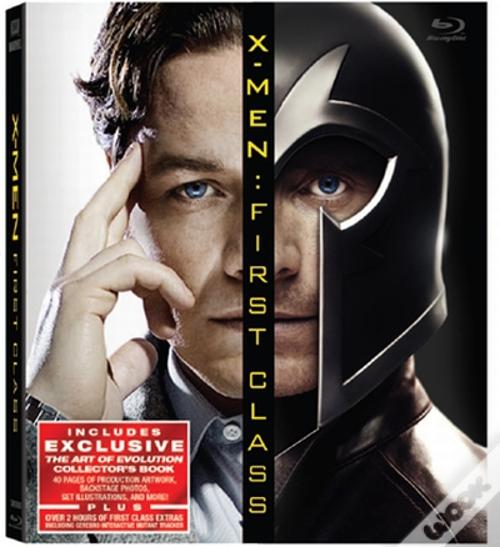 X-Men: O Início (com Artbook) Edição de Colecionador Blu-Ray (Novo)