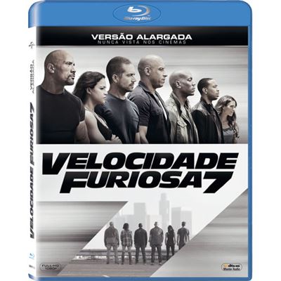  Velocidade Furiosa 7 - Blu-ray (Novo)
