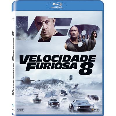  Velocidade Furiosa 8 - Blu-ray (Novo)