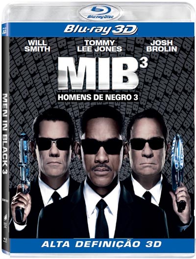 MIB 3: Homens de Negro 3 Pack Blu-ray 3D + 2D (Novo)