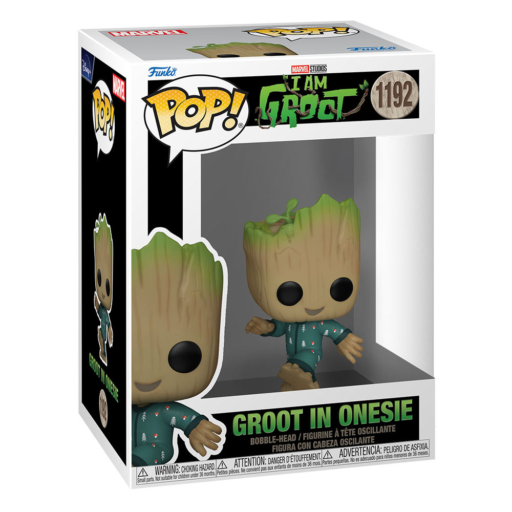 I Am Groot POP! Vinyl Figure Groot PJs (dancing) 9 cm
