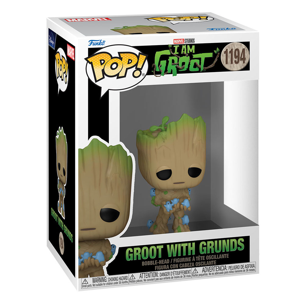 I Am Groot POP! Vinyl Figure Groot w/ Grunds 9 cm