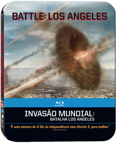 Invasão Mundial: Batalha Los Angeles Steelbook Blu-Ray (Novo)