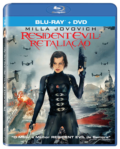 Resident Evil - Retaliação (Blu-ray + DVD) (Novo)