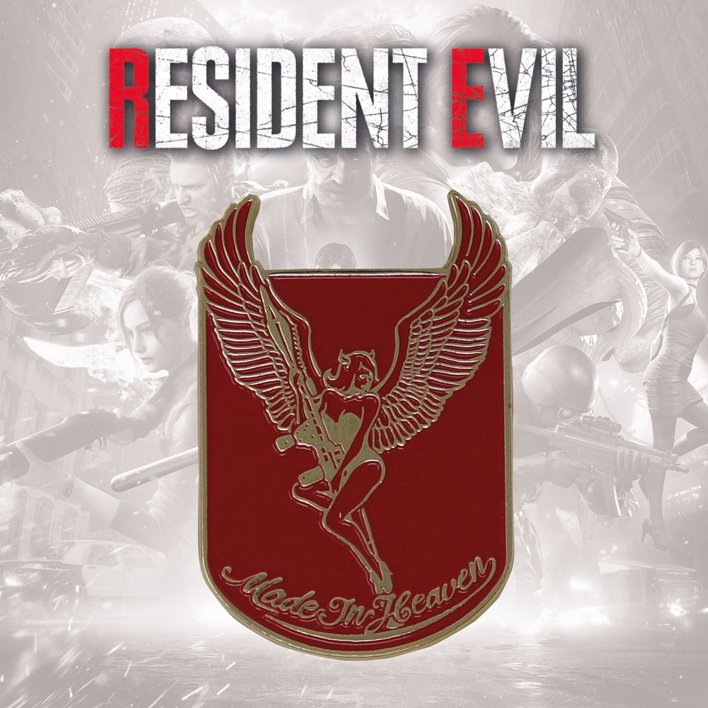 Resident Evil 2 XL Premium Pin Badge 25th Anniversary Limited Edition