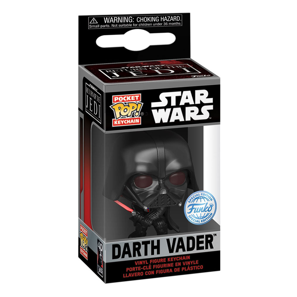 Star Wars: EP. VI 40th Anni. POP! Vinyl Keychains 4 cm Darth Vader