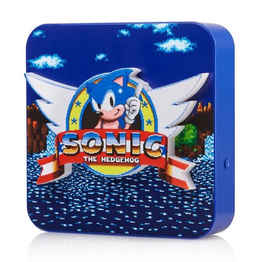 Sonic The Hedgehog 3D Desk Lamp / Wall Light
