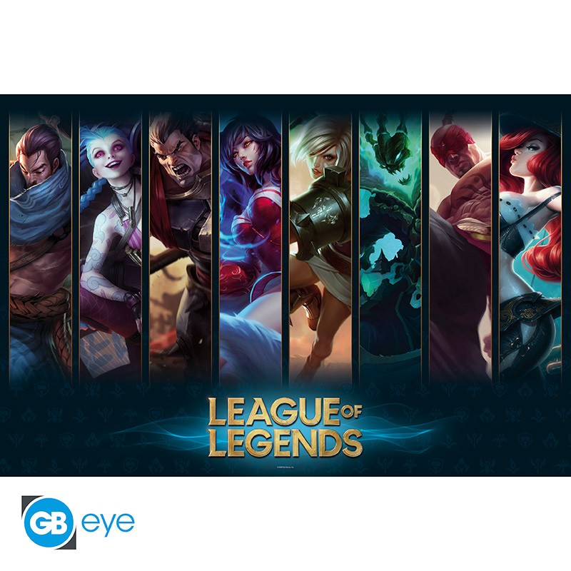 LEAGUE OF LEGENDS - Poster Champions (91.5x61)