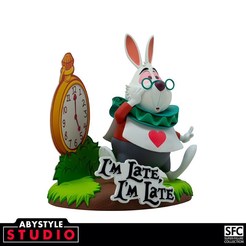 DISNEY - Figurine White rabbitt 10 cm