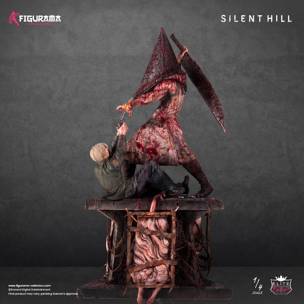Silent Hill Elite Excl. Statue 1/4 Red Pyramid Thing VS James Sunderland 88