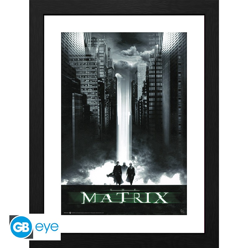 MATRIX - Framed print The Matrix (30x40)