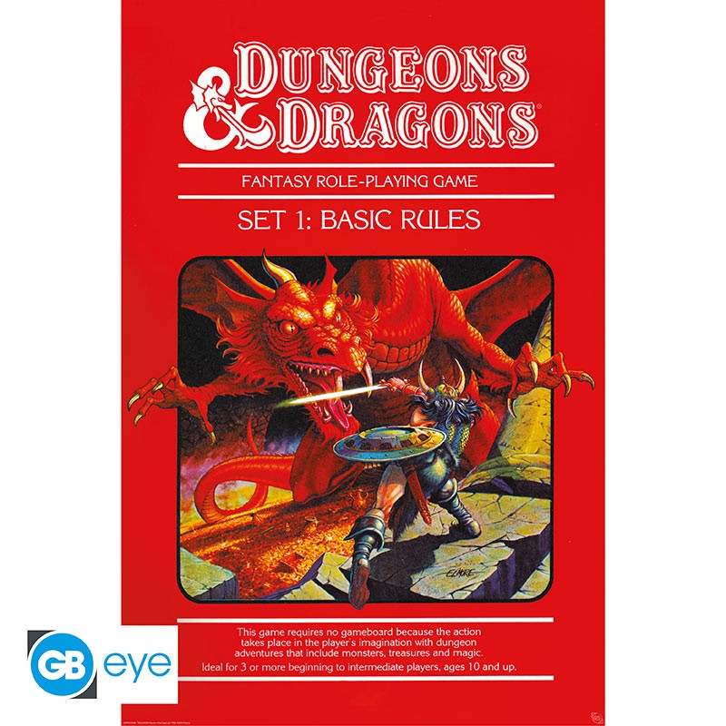 DUNGEONS & DRAGONS - Poster Basic Rules (91.5x61)