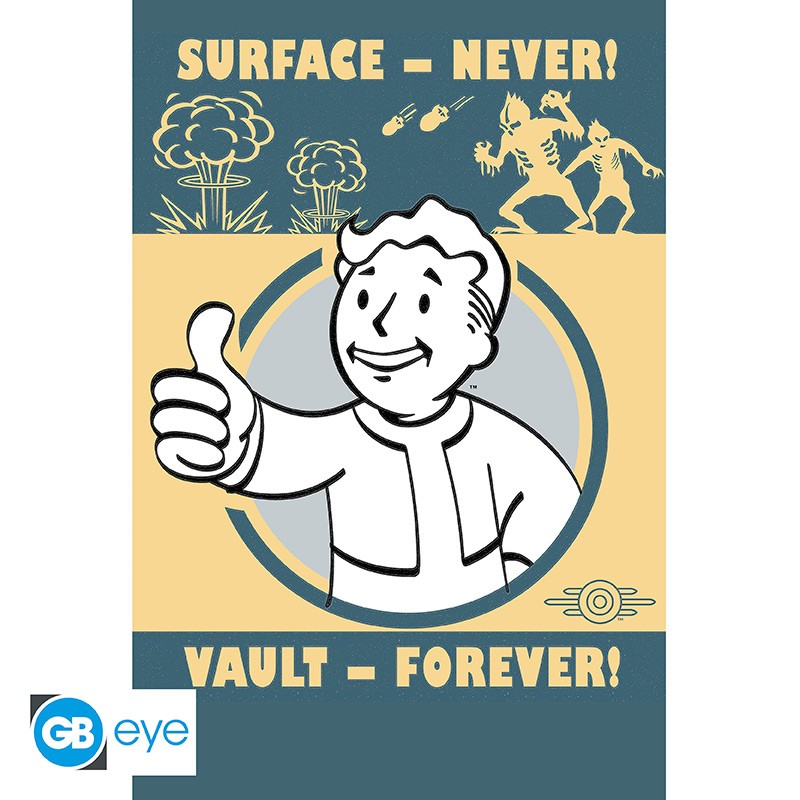 FALLOUT - Vault Forever - Poster (91.5x61)