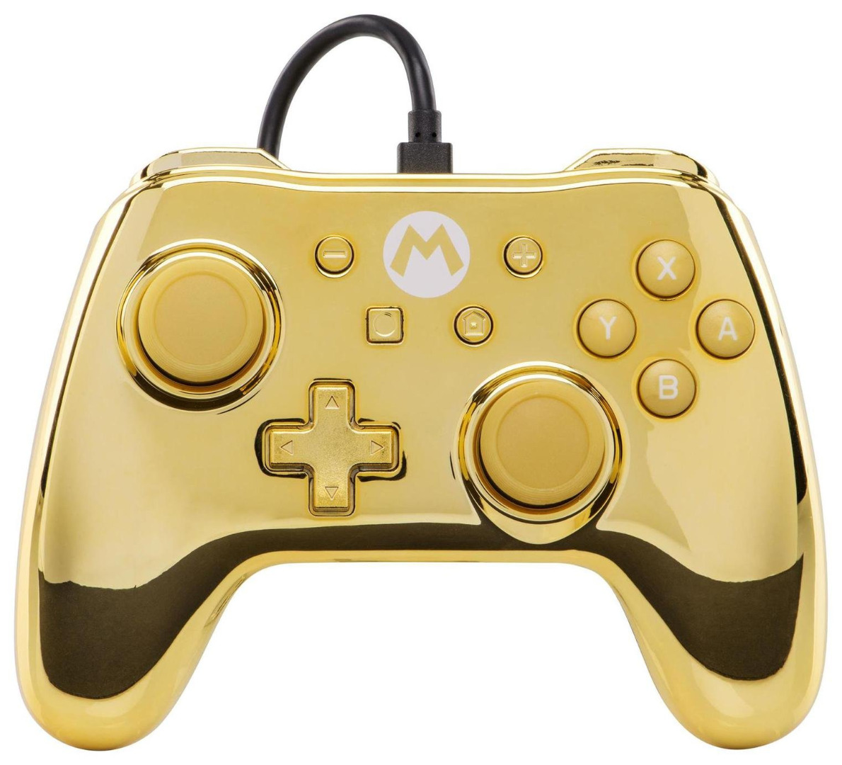 Comando PowerA Nintendo Switch Gold Mario - Com Fios