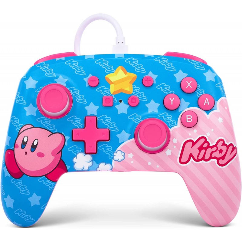 Comando PowerA Nintendo Switch Kirby - Com Fios