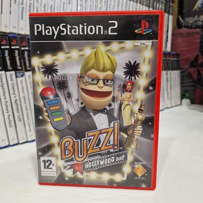 Buzz Hollywood Quiz PS2 (Seminovo)