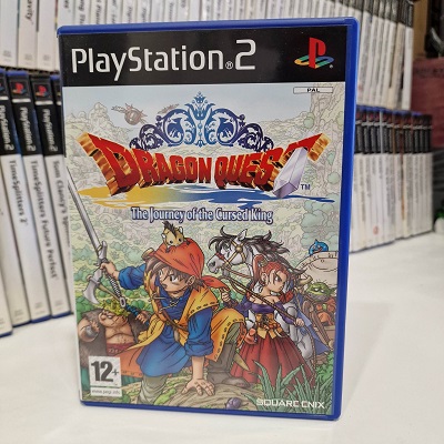Dragon Quest: The Journey of the Cursed King PS2 (Seminovo)