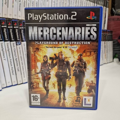 Mercenaries - Playground of Destruction PS2 (Seminovo)