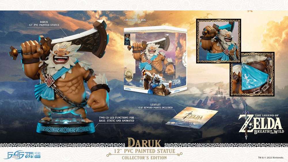 The Legend of Zelda Breath of the Wild PVC Statue Daruk Collector's Edition