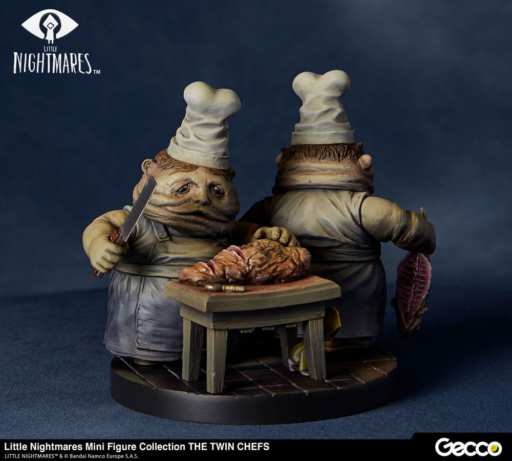 Little Nightmares Mini Figure Collection PVC Statue The Twin Chefs 7 cm