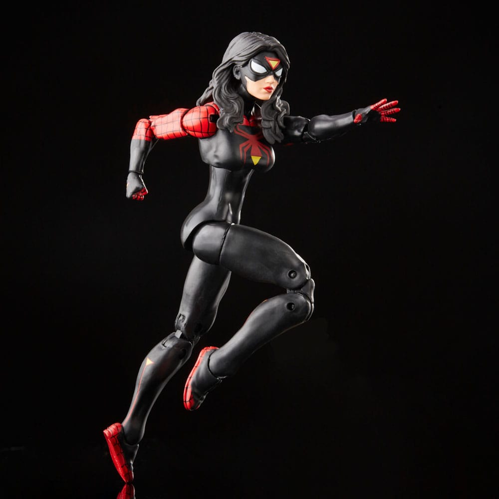 Spider-Man Marvel Legends Retro Action Figur Jessica Drew Spider-Woman 15cm