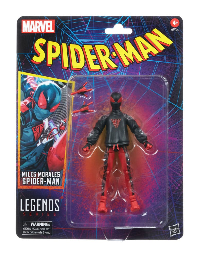 Spider-Man Marvel Legends Retro Collection Actionfigur Miles Morales Spider